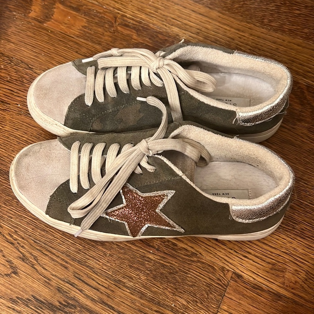 Camo sneakers